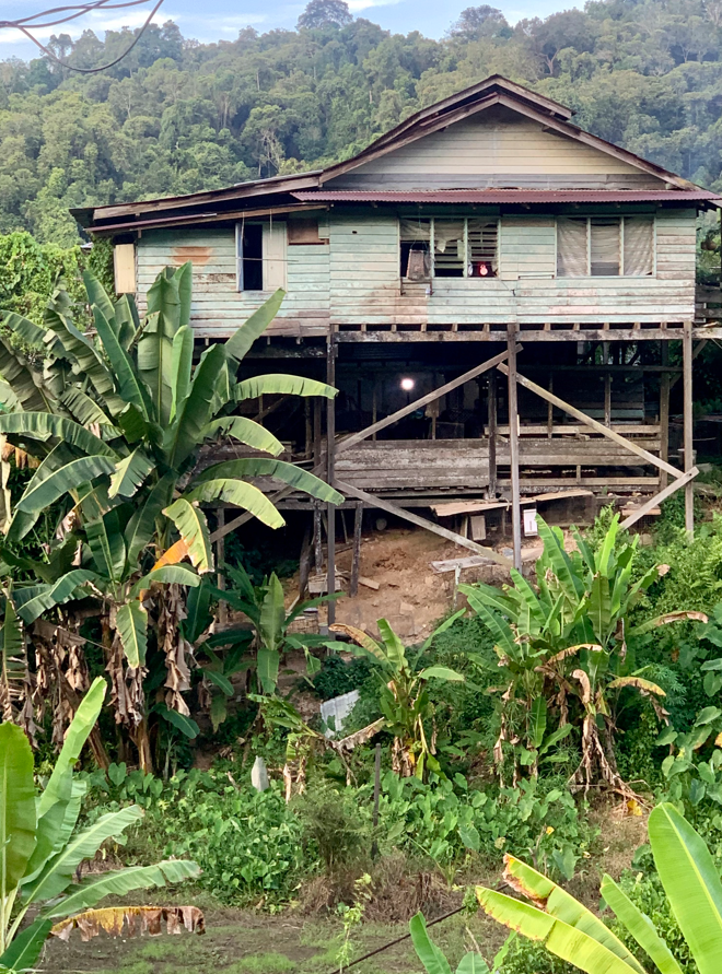 Longhouse in Malaysia